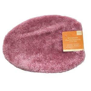 Sonoma Ultimate Performance Elongated Bath Rug Lid Cover - "Rose" Pink